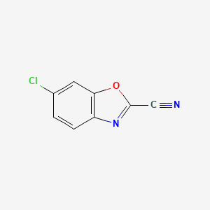 6-Chloro-1,3-benzoxazole-2-carbonitrile