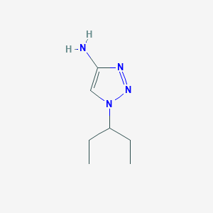 1-(pentan-3-yl)-1H-1,2,3-triazol-4-amine