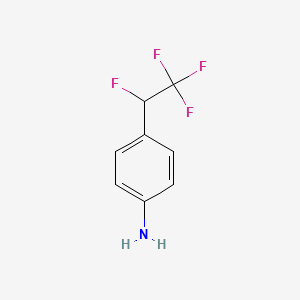 4-(1,2,2,2-Tetrafluoroethyl)aniline