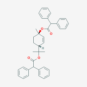 B131598 (1R,4R)-1,8-Bis(diphenylacetoxy)-2-menthene CAS No. 477528-49-7
