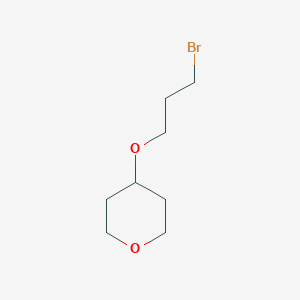 4-(3-Bromopropoxy)oxane