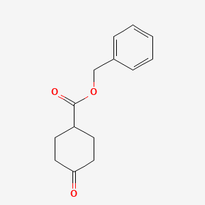 molecular formula C14H16O3 B1315983 4-氧代环己烷甲酸苄酯 CAS No. 62596-26-3