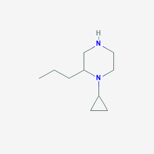 1-Cyclopropyl-2-propylpiperazine