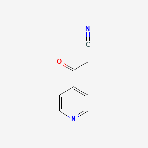 B1315991 3-Oxo-3-(pyridin-4-YL)propanenitrile CAS No. 23821-37-6