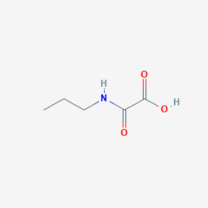 molecular formula C5H9NO3 B1316001 氧代(丙氨基)乙酸 CAS No. 81682-53-3