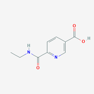 6-(Ethylcarbamoyl)pyridine-3-carboxylic acid