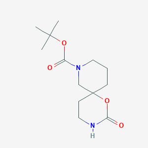 tert-Butyl 2-oxo-1-oxa-3,8-diazaspiro[5.5]undecane-8-carboxylate