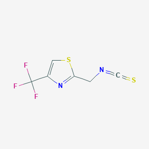 2-(Isothiocyanatomethyl)-4-(trifluoromethyl)-1,3-thiazole