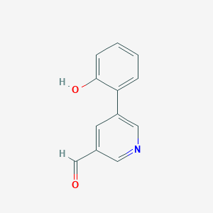 5-(2-Hydroxyphenyl)pyridine-3-carbaldehyde