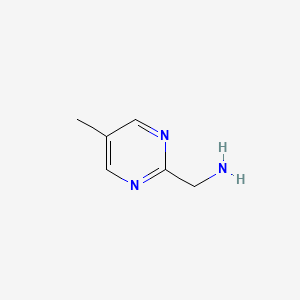 molecular formula C6H9N3 B1316019 (5-甲基嘧啶-2-基)甲胺 CAS No. 930272-60-9