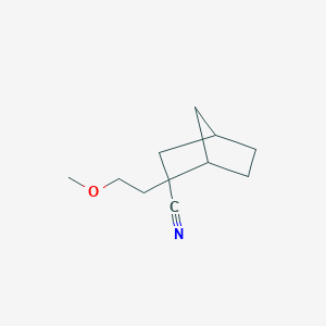 2-(2-Methoxyethyl)bicyclo[2.2.1]heptane-2-carbonitrile