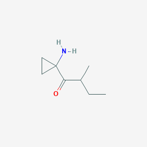 1-(1-Aminocyclopropyl)-2-methylbutan-1-one