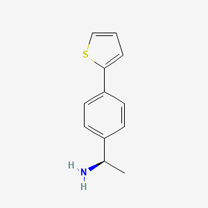 (1R)-1-(4-thien-2-ylphenyl)ethanamine