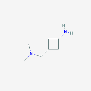 (1R,3r)-3-[(dimethylamino)methyl]cyclobutan-1-amine