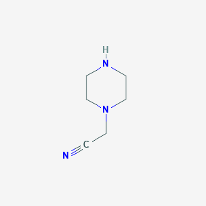 molecular formula C6H11N3 B1316065 2-(Piperazin-1-yl)acetonitrile CAS No. 58619-56-0
