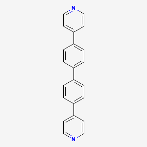 molecular formula C22H16N2 B1316066 4,4'-Di(4-pyridyl)biphenyl CAS No. 319430-87-0