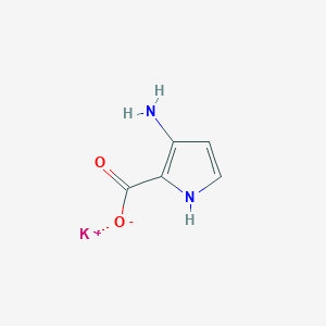 3-Amino-1H-pyrrole-2-carboxylic acid, potassium salt