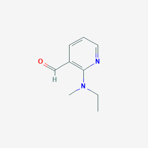 2-[Ethyl(methyl)amino]pyridine-3-carbaldehyde