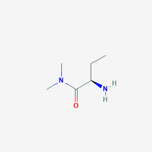 (2R)-2-amino-N,N-dimethylbutanamide