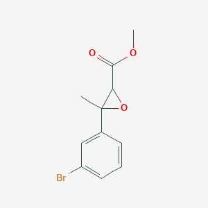 Methyl 3-(3-bromophenyl)-3-methyloxirane-2-carboxylate