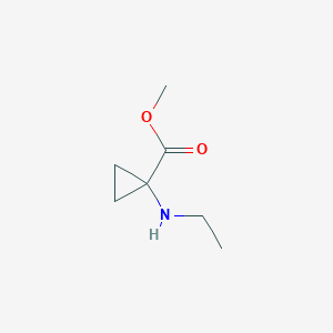 Methyl 1-(ethylamino)cyclopropane-1-carboxylate