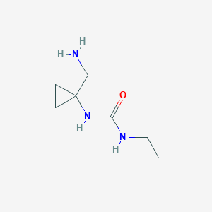 1-[1-(Aminomethyl)cyclopropyl]-3-ethylurea