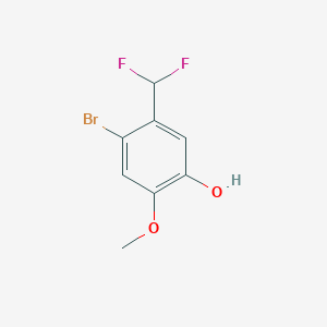 4-Bromo-5-(difluoromethyl)-2-methoxyphenol