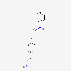 2-[4-(2-Aminoethyl)phenoxy]-N-(4-methylphenyl)acetamide