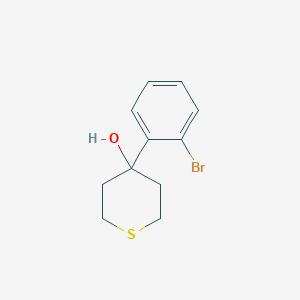 4-(2-Bromophenyl)thian-4-ol