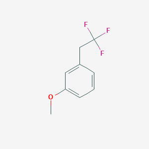 B1316135 1-Methoxy-3-(2,2,2-trifluoroethyl)benzene CAS No. 577742-69-9