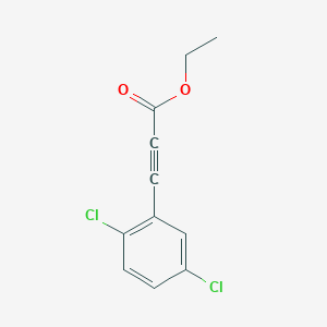 Ethyl 3-(2,5-dichlorophenyl)prop-2-ynoate