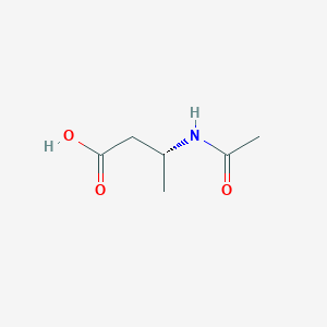 (3R)-3-acetamidobutanoic acid