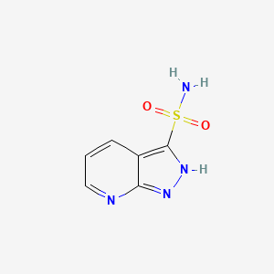 2H-pyrazolo[3,4-b]pyridine-3-sulfonamide