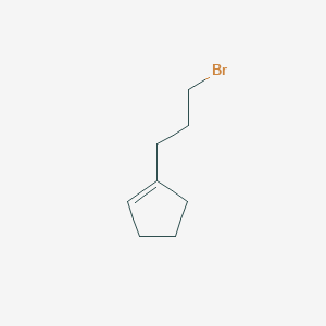 1-(3-Bromopropyl)cyclopent-1-ene