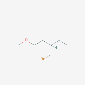 3-(Bromomethyl)-1-methoxy-4-methylpentane