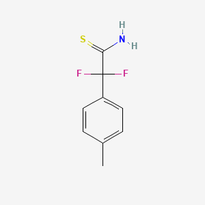 2,2-Difluoro-2-(4-methylphenyl)ethanethioamide