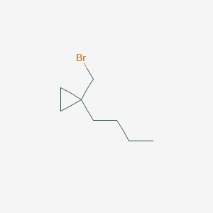 1-(Bromomethyl)-1-butylcyclopropane