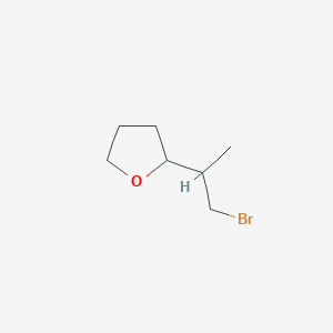 2-(1-Bromopropan-2-yl)oxolane