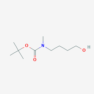 molecular formula C10H21NO3 B1316206 叔丁基(4-羟基丁基)(甲基)氨基甲酸酯 CAS No. 99207-32-6