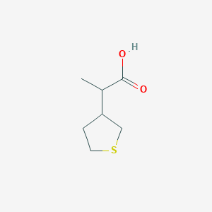 2-(Thiolan-3-yl)propanoic acid