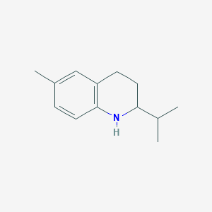 6-Methyl-2-(propan-2-yl)-1,2,3,4-tetrahydroquinoline