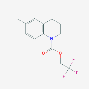 2,2,2-Trifluoroethyl 6-methyl-1,2,3,4-tetrahydroquinoline-1-carboxylate