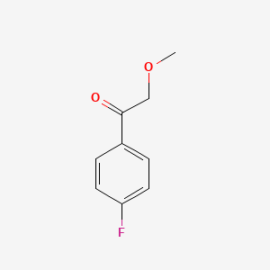 molecular formula C9H9FO2 B1316210 1-(4-氟苯基)-2-甲氧基乙酮 CAS No. 247179-37-9