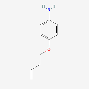 B1316212 4-(3-Buten-1-yloxy)aniline CAS No. 667465-97-6