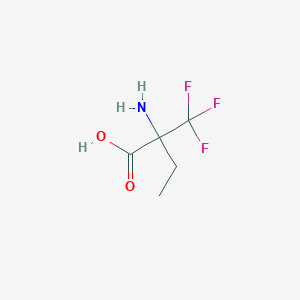 2-amino-2-(trifluoromethyl)butanoic Acid