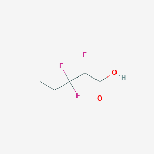 2,3,3-Trifluoropentanoic acid