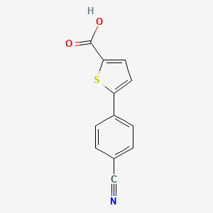 5-(4-Cyanophenyl)-2-thiophenecarboxylic acid