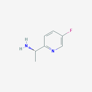 molecular formula C7H9FN2 B1316243 (S)-1-(5-氟吡啶-2-基)乙胺 CAS No. 905587-15-7