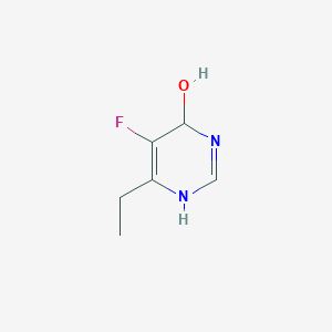 6-Ethyl-5-fluoro-3,4-dihydropyrimidin-4-ol