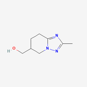 {2-methyl-5H,6H,7H,8H-[1,2,4]triazolo[1,5-a]pyridin-6-yl}methanol